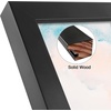 image:imageGolden State Art 16X20 Poster Frame with White Mat for 11X14Black1 Pack  Thin Border Solid Wood Frame with Plexiglass  Wall Display with Included Hanging Hardware Black 1 Pack4 Pack