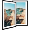 image:imageGolden State Art 16X20 Poster Frame with White Mat for 11X14Black1 Pack  Thin Border Solid Wood Frame with Plexiglass  Wall Display with Included Hanging Hardware Black 1 Pack2 Pack
