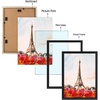image:imageGolden State Art 16X20 Poster Frame with White Mat for 11X14Black1 Pack  Thin Border Solid Wood Frame with Plexiglass  Wall Display with Included Hanging Hardware Black 1 Pack1 Pack
