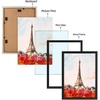 image:imageGolden State Art 16X20 Poster Frame with White Mat for 11X14Black1 Pack  Thin Border Solid Wood Frame with Plexiglass  Wall Display with Included Hanging Hardware Black 1 Pack4 Pack