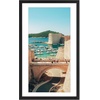 image:imageGolden State Art 16X20 Poster Frame with White Mat for 11X14Black1 Pack  Thin Border Solid Wood Frame with Plexiglass  Wall Display with Included Hanging Hardware Black 1 Pack1 Pack