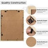 image:imageGolden State Art 16X20 Poster Frame with White Mat for 11X14Black1 Pack  Thin Border Solid Wood Frame with Plexiglass  Wall Display with Included Hanging Hardware Black 1 Pack1 Pack