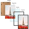 image:imageGolden State Art 16X20 Poster Frame with White Mat for 11X14Black1 Pack  Thin Border Solid Wood Frame with Plexiglass  Wall Display with Included Hanging Hardware Black 1 Pack4 Pack