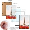 image:imageGolden State Art 16X20 Poster Frame with White Mat for 11X14Black1 Pack  Thin Border Solid Wood Frame with Plexiglass  Wall Display with Included Hanging Hardware Black 1 Pack1 Pack