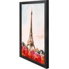 image:imageGolden State Art 16X20 Poster Frame with White Mat for 11X14Black1 Pack  Thin Border Solid Wood Frame with Plexiglass  Wall Display with Included Hanging Hardware Black 1 Pack4 Pack