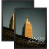 image:imageGolden State Art 18x24 Picture Frame For WallSolid WoodGlassBlack1 Pack  Fit for 18 x 24 Pictures Horizontal or Vertical Hanging For Gallery WallLarge Size Poster Frame2 Pack