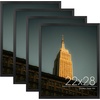 image:imageGolden State Art 18x24 Picture Frame For WallSolid WoodGlassBlack1 Pack  Fit for 18 x 24 Pictures Horizontal or Vertical Hanging For Gallery WallLarge Size Poster Frame4 Pack