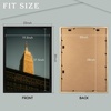image:imageGolden State Art 18x24 Picture Frame For WallSolid WoodGlassBlack1 Pack  Fit for 18 x 24 Pictures Horizontal or Vertical Hanging For Gallery WallLarge Size Poster Frame2 Pack