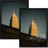 image:imageGolden State Art 18x24 Picture Frame For WallSolid WoodGlassBlack1 Pack  Fit for 18 x 24 Pictures Horizontal or Vertical Hanging For Gallery WallLarge Size Poster Frame2 Pack