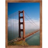 image:imageGolden State Art 18x24 Picture Frame Rustic GreySolid Wood amp Plexiglass  1 Pack 18x24 Photo Frame Display for PicturesPostersPrints Horizontal and Vertical Wall Mounting Home DecorRustic Brown