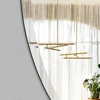 image:imageGolden State Art 24x36 Beveled Frameless Oval Wall Mirror Large Decorative Mirror for Bathroom Modern Style Polished Edge