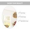 image:imageGolden State Art 24x36 Beveled Frameless Oval Wall Mirror Large Decorative Mirror for Bathroom Modern Style Polished Edge