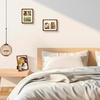 image:imageGolden State Art 4x6 Collage Picture FrameSolid Wood amp Real Glass4 Photos  Multi Picture Frame for 4 4x6 Photos or One 95x135 Print  Rounded Corner Design  Collage Wall Decor  BlackBrown