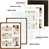 image:imageGolden State Art 4x6 Collage Picture FrameSolid Wood amp Real Glass4 Photos  Multi Picture Frame for 4 4x6 Photos or One 95x135 Print  Rounded Corner Design  Collage Wall Decor  BlackBrown