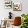 image:imageGolden State Art 4x6 Collage Picture FrameSolid Wood amp Real Glass4 Photos  Multi Picture Frame for 4 4x6 Photos or One 95x135 Print  Rounded Corner Design  Collage Wall Decor  BlackBrown