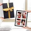 image:imageGolden State Art 4x6 Collage Picture FrameSolid Wood amp Real Glass4 Photos  Multi Picture Frame for 4 4x6 Photos or One 95x135 Print  Rounded Corner Design  Collage Wall Decor  BlackBlack
