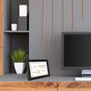 image:imageGolden State Art 55x85 Business License Frame Black Wood Real Glass  Horizontal amp Vertical For Wall Or Tabletop Display Fit Check Certificate And Photos Ideal For Office Home DecorBlack  55x85 Without Mat