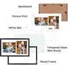 image:imageGolden State Art 5x7 Collage Picture FrameSolid WoodampReal Glass2 Photos  9x14 Multi Picture Frame with Tempered Glass  Displays 2 5x7 Photos or One 9x14 Poster  Black Collage Wall Decor2 Openings 8x10