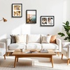 image:imageGolden State Art 5x7 Collage Picture FrameSolid WoodampReal Glass2 Photos  9x14 Multi Picture Frame with Tempered Glass  Displays 2 5x7 Photos or One 9x14 Poster  Black Collage Wall Decor2 Openings 6x8