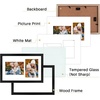 image:imageGolden State Art 5x7 Collage Picture FrameSolid WoodampReal Glass2 Photos  9x14 Multi Picture Frame with Tempered Glass  Displays 2 5x7 Photos or One 9x14 Poster  Black Collage Wall Decor2 Openings 5x7