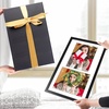 image:imageGolden State Art 5x7 Collage Picture FrameSolid WoodampReal Glass2 Photos  9x14 Multi Picture Frame with Tempered Glass  Displays 2 5x7 Photos or One 9x14 Poster  Black Collage Wall Decor2 Openings 8x10