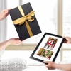 image:imageGolden State Art 5x7 Collage Picture FrameSolid WoodampReal Glass2 Photos  9x14 Multi Picture Frame with Tempered Glass  Displays 2 5x7 Photos or One 9x14 Poster  Black Collage Wall Decor2 Openings 4x6