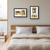 image:imageGolden State Art 5x7 Collage Picture FrameSolid WoodampReal Glass2 Photos  9x14 Multi Picture Frame with Tempered Glass  Displays 2 5x7 Photos or One 9x14 Poster  Black Collage Wall Decor2 Openings 5x7
