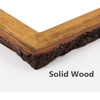 image:imageGolden State Art 6x8 Picture Frame Rustic BrownSolid WoodampBark EdgeampGlass  6x8 Picture Frame with Real Glass Cover Display PostersPhotosPrints for Wall Mounting Farmhouse Decor 1 Pack1 Pack