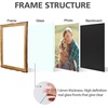 image:imageGolden State Art 6x8 Picture Frame Rustic BrownSolid WoodampBark EdgeampGlass  6x8 Picture Frame with Real Glass Cover Display PostersPhotosPrints for Wall Mounting Farmhouse Decor 1 Pack1 Pack