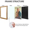 image:imageGolden State Art 6x8 Picture Frame Rustic BrownSolid WoodampBark EdgeampGlass  6x8 Picture Frame with Real Glass Cover Display PostersPhotosPrints for Wall Mounting Farmhouse Decor 1 Pack1 Pack