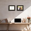 image:imageGolden State Art 85x11 Diploma Frame with Gold Trim Solid WoodGlass  Fit For 11X14 Document amp Certificates Without MatDouble MatNavy With Gold Black1 PackBrown  Black over Gold Mat