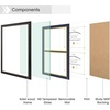 image:imageGolden State Art 85x11 Diploma Frame with Gold Trim Solid WoodGlass  Fit For 11X14 Document amp Certificates Without MatDouble MatNavy With Gold Black1 PackBlack  Navy over Gold Mat