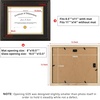 image:imageGolden State Art 85x11 Diploma Frame with Gold Trim Solid WoodGlass  Fit For 11X14 Document amp Certificates Without MatDouble MatNavy With Gold Black1 PackBrown  Navy over Gold Mat