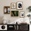 image:imageGolden State Art 8x10 Gold Vintage Bamboo Frame for 5x7 PhotoWoodGlass  Fit For 10x8 Picture Without MatReal GlassGold 1 Pack1 Pack