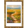 image:imageGolden State Art 8x10 Gold Vintage Bamboo Frame for 5x7 PhotoWoodGlass  Fit For 10x8 Picture Without MatReal GlassGold 1 Pack1 Pack