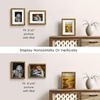 image:imageGolden State Art 8x10 Gold Vintage Bamboo Frame for 5x7 PhotoWoodGlass  Fit For 10x8 Picture Without MatReal GlassGold 1 Pack2 Pack