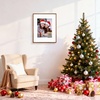 image:imageGolden State Art 8x10 Picture Frame Rounded Corner Brown Wood with Glass  8x10 Matted 5x7 with White Mat Horizontal amp Vertical for Wall and Tabletop Fit Family Photo Home Decor Holiday Party GiftBrown