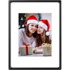 image:imageGolden State Art 8x10 Picture Frame Rounded Corner Brown Wood with Glass  8x10 Matted 5x7 with White Mat Horizontal amp Vertical for Wall and Tabletop Fit Family Photo Home Decor Holiday Party GiftBlack