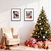 image:imageGolden State Art 8x10 Picture Frame Rounded Corner Brown Wood with Glass  8x10 Matted 5x7 with White Mat Horizontal amp Vertical for Wall and Tabletop Fit Family Photo Home Decor Holiday Party GiftBlack