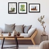 image:imageGolden State Art 8x10 Picture Frame Set of 3  Gold  Matted to 5x7 Photo with Plexiglass  Decorative Gallery Frame Set for Wall or Tabletop DisplayBlack