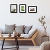 image:imageGolden State Art 8x10 Picture Frame Set of 3  Gold  Matted to 5x7 Photo with Plexiglass  Decorative Gallery Frame Set for Wall or Tabletop DisplayBlack