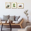image:imageGolden State Art 8x10 Picture Frame Set of 3  Gold  Matted to 5x7 Photo with Plexiglass  Decorative Gallery Frame Set for Wall or Tabletop DisplayGold