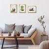 image:imageGolden State Art 8x10 Picture Frame Set of 3  Gold  Matted to 5x7 Photo with Plexiglass  Decorative Gallery Frame Set for Wall or Tabletop DisplayGold