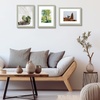 image:imageGolden State Art 8x10 Picture Frame Set of 3  Gold  Matted to 5x7 Photo with Plexiglass  Decorative Gallery Frame Set for Wall or Tabletop DisplayGrey