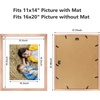 image:imageGolden State Art 8x10 Picture Frame Set of 3  Gold  Matted to 5x7 Photo with Plexiglass  Decorative Gallery Frame Set for Wall or Tabletop DisplayRose Gold