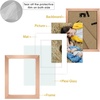 image:imageGolden State Art 8x10 Picture Frame Set of 3  Gold  Matted to 5x7 Photo with Plexiglass  Decorative Gallery Frame Set for Wall or Tabletop DisplayRose Gold