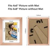 image:imageGolden State Art 8x10 Picture Frame Set of 3  Gold  Matted to 5x7 Photo with Plexiglass  Decorative Gallery Frame Set for Wall or Tabletop DisplayRose Gold