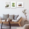image:imageGolden State Art 8x10 Picture Frame Set of 3  Gold  Matted to 5x7 Photo with Plexiglass  Decorative Gallery Frame Set for Wall or Tabletop DisplayWhite