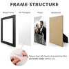 image:imageGolden State Art 8x10 Picture FrameRustic Green Solid Wood amp Plexiglass  8x10 Picture Frame Display for PicturesPostersPrints Horizontal and Vertical Tabletop or Wall MountingRustic Black