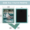 image:imageGolden State Art 8x10 Picture FrameRustic Green Solid Wood amp Plexiglass  8x10 Picture Frame Display for PicturesPostersPrints Horizontal and Vertical Tabletop or Wall MountingRustic Blue